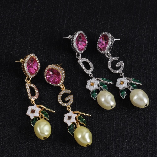 Replica Dolce & Gabbana D&G Earrings For Women #1223971 $32.00 USD for Wholesale