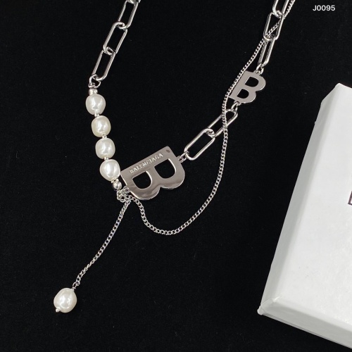 Replica Balenciaga Necklaces For Women #1224050 $29.00 USD for Wholesale