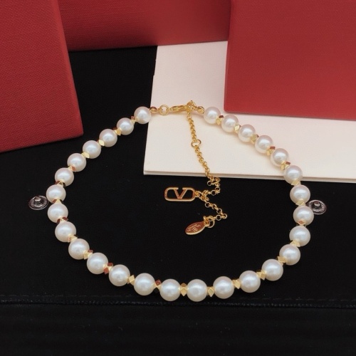Replica Valentino Necklaces For Women #1224084, $32.00 USD, [ITEM#1224084], Replica Valentino Necklaces outlet from China
