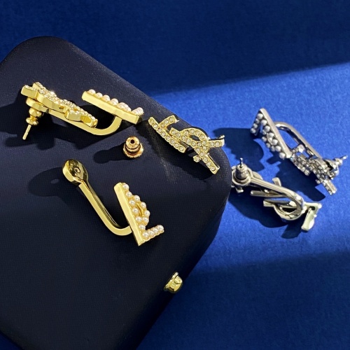 Replica Yves Saint Laurent YSL Earrings For Women #1224148 $29.00 USD for Wholesale