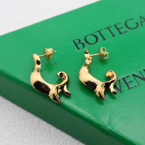 Replica Bottega Veneta Earrings For Women #1224158 $45.00 USD for Wholesale