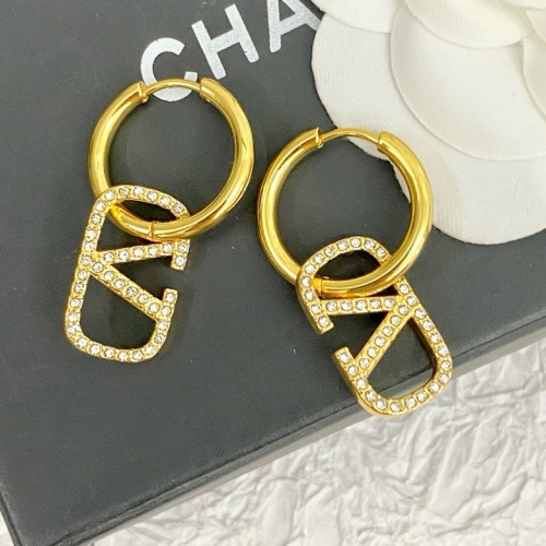 Replica Valentino Earrings For Women #1224266 $29.00 USD for Wholesale