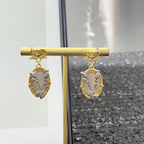 Replica Versace Earrings For Women #1224305 $34.00 USD for Wholesale