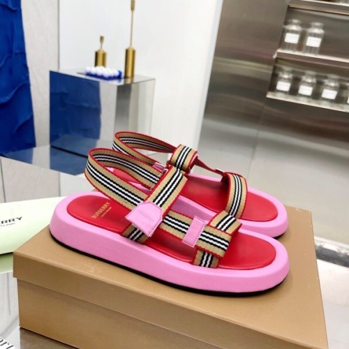 Replica Burberry Sandal For Women #1224586 $80.00 USD for Wholesale