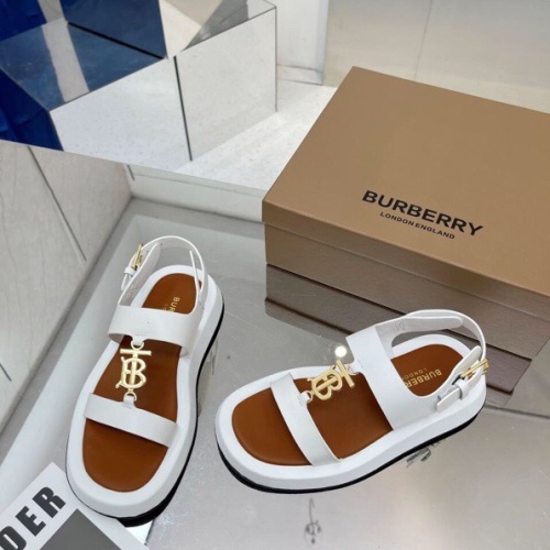 Replica Burberry Sandal For Women #1224605 $82.00 USD for Wholesale