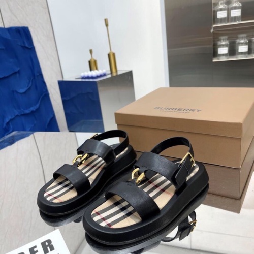 Replica Burberry Sandal For Women #1224612, $82.00 USD, [ITEM#1224612], Replica Burberry Sandal outlet from China