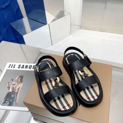 Replica Burberry Sandal For Women #1224612 $82.00 USD for Wholesale