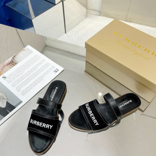 Replica Burberry Slippers For Women #1224627 $72.00 USD for Wholesale