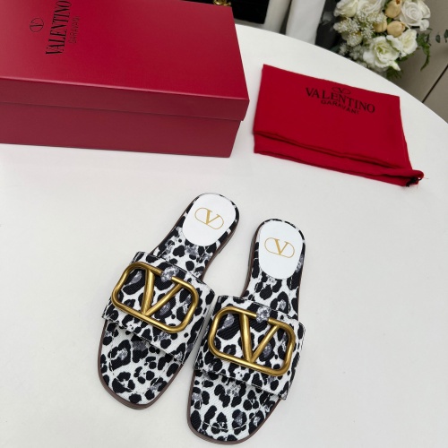 Replica Valentino Slippers For Women #1224628 $82.00 USD for Wholesale