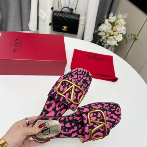 Replica Valentino Slippers For Women #1224630 $82.00 USD for Wholesale