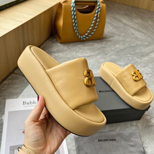 Replica Balenciaga Slippers For Women #1224664 $92.00 USD for Wholesale