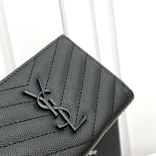 Replica Yves Saint Laurent YSL Wallets #1224758 $42.00 USD for Wholesale