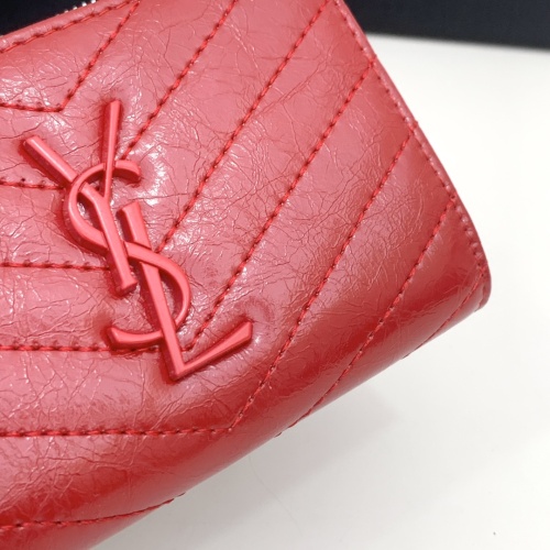 Replica Yves Saint Laurent YSL Wallets #1224761 $42.00 USD for Wholesale