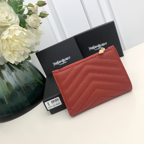 Replica Yves Saint Laurent YSL Wallets #1224762 $42.00 USD for Wholesale