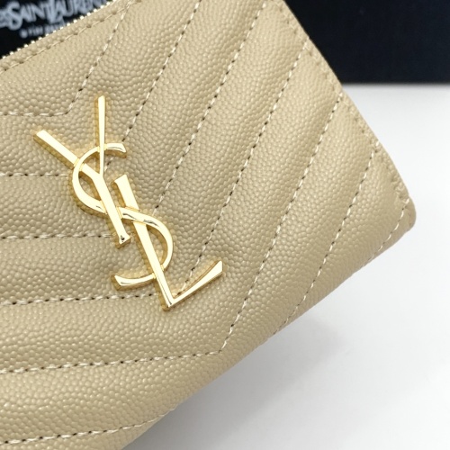 Replica Yves Saint Laurent YSL Wallets #1224765 $42.00 USD for Wholesale