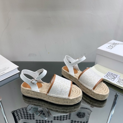 Replica LOEWE Sandal For Women #1224797 $98.00 USD for Wholesale