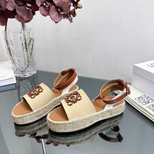 Replica LOEWE Sandal For Women #1224805, $108.00 USD, [ITEM#1224805], Replica LOEWE Sandal outlet from China