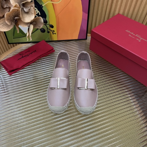 Replica Salvatore Ferragamo Casual Shoes For Women #1224829 $102.00 USD for Wholesale