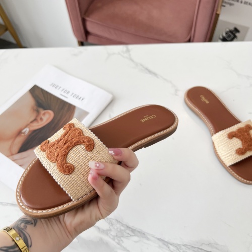 Replica Celine Slippers For Women #1225070 $68.00 USD for Wholesale