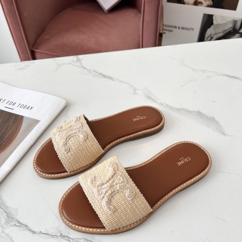 Replica Celine Slippers For Women #1225072, $68.00 USD, [ITEM#1225072], Replica Celine Slippers outlet from China