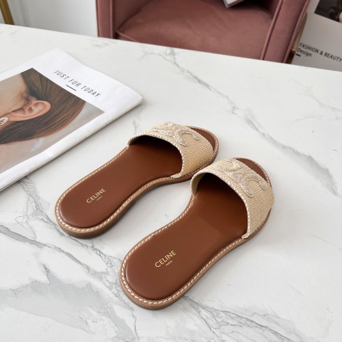 Replica Celine Slippers For Women #1225072 $68.00 USD for Wholesale