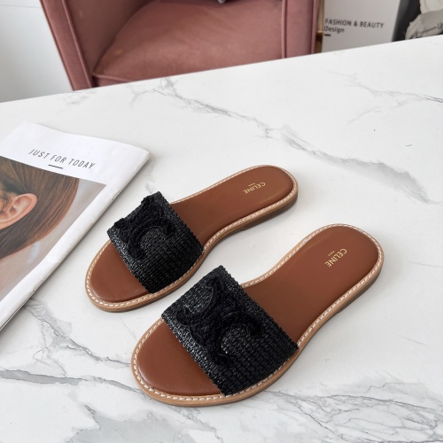 Replica Celine Slippers For Women #1225073 $68.00 USD for Wholesale