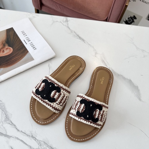 Replica Celine Slippers For Women #1225094 $88.00 USD for Wholesale