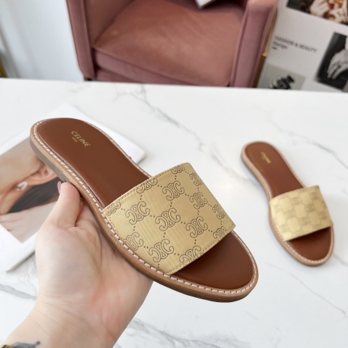 Replica Celine Slippers For Women #1225100 $68.00 USD for Wholesale