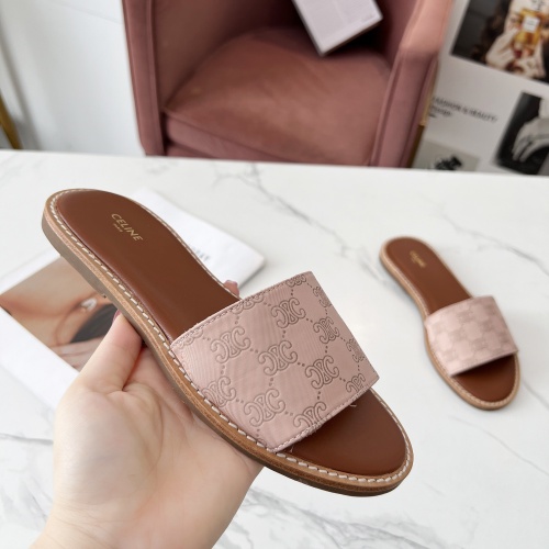 Replica Celine Slippers For Women #1225101 $68.00 USD for Wholesale