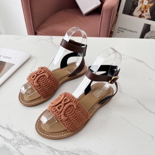 Replica Celine Sandal For Women #1225104, $98.00 USD, [ITEM#1225104], Replica Celine Sandal outlet from China