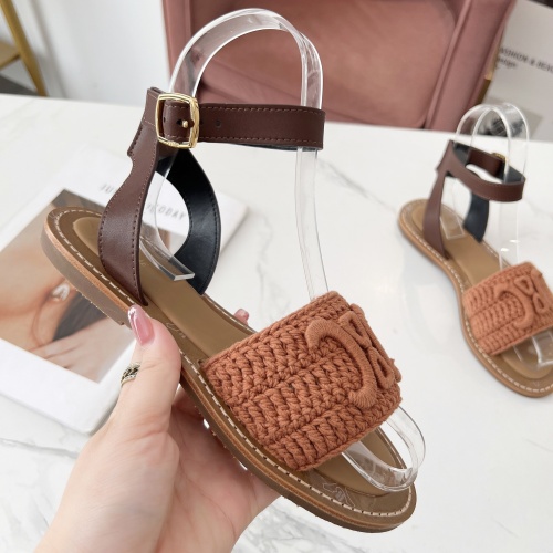 Replica Celine Sandal For Women #1225104 $98.00 USD for Wholesale