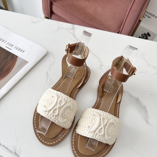 Replica Celine Sandal For Women #1225105 $98.00 USD for Wholesale