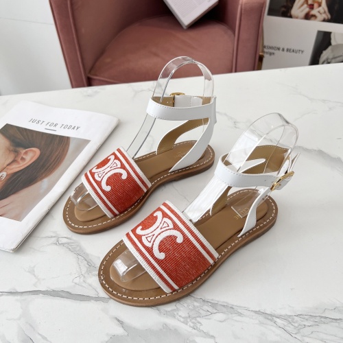 Replica Celine Sandal For Women #1225111, $88.00 USD, [ITEM#1225111], Replica Celine Sandal outlet from China