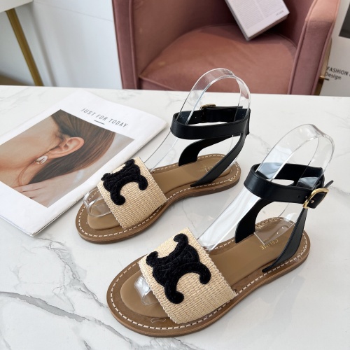 Replica Celine Sandal For Women #1225118, $85.00 USD, [ITEM#1225118], Replica Celine Sandal outlet from China