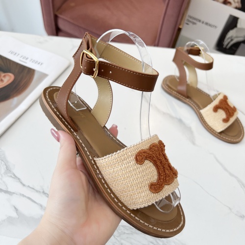 Replica Celine Sandal For Women #1225119 $85.00 USD for Wholesale