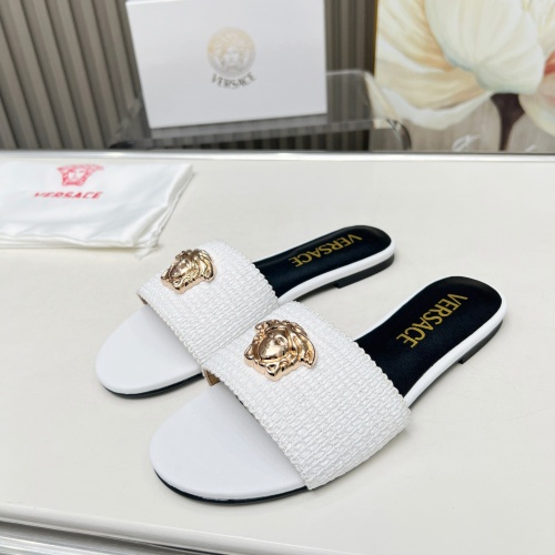 Replica Versace Slippers For Women #1225148, $82.00 USD, [ITEM#1225148], Replica Versace Slippers outlet from China