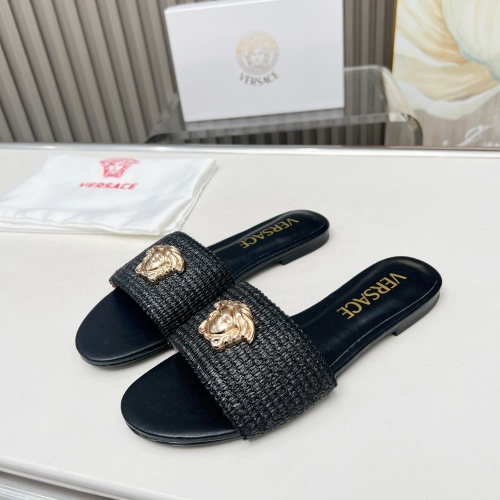 Replica Versace Slippers For Women #1225149, $82.00 USD, [ITEM#1225149], Replica Versace Slippers outlet from China