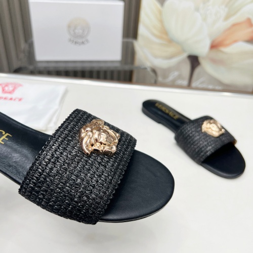 Replica Versace Slippers For Women #1225149 $82.00 USD for Wholesale