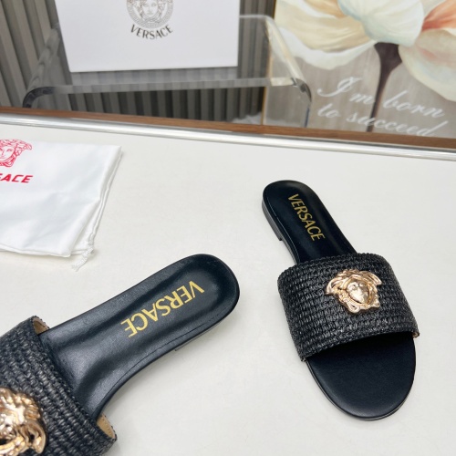 Replica Versace Slippers For Women #1225149 $82.00 USD for Wholesale