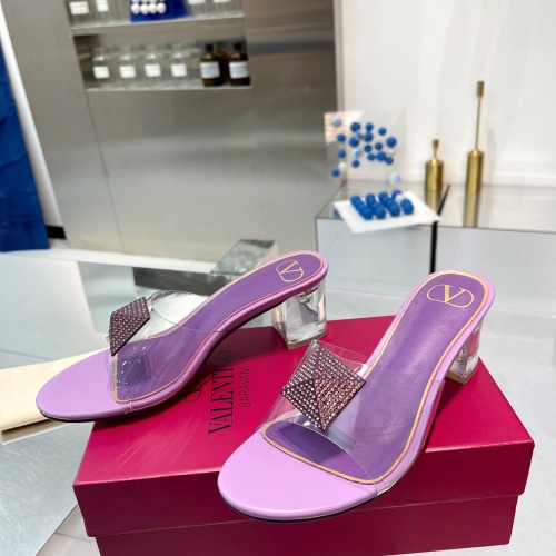 Replica Valentino Slippers For Women #1225214 $85.00 USD for Wholesale