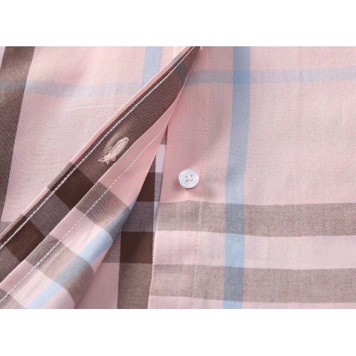 Replica Burberry Shirts Short Sleeved For Women #1225348 $36.00 USD for Wholesale