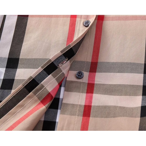 Replica Burberry Shirts Short Sleeved For Women #1225349 $36.00 USD for Wholesale