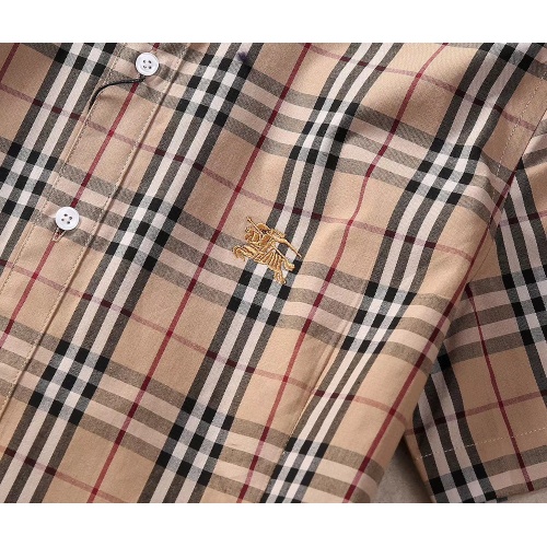 Replica Burberry Shirts Short Sleeved For Women #1225352 $36.00 USD for Wholesale