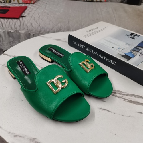 Replica Dolce &amp; Gabbana D&amp;G Slippers For Women #1225360, $122.00 USD, [ITEM#1225360], Replica Dolce &amp; Gabbana D&amp;G Slippers outlet from China