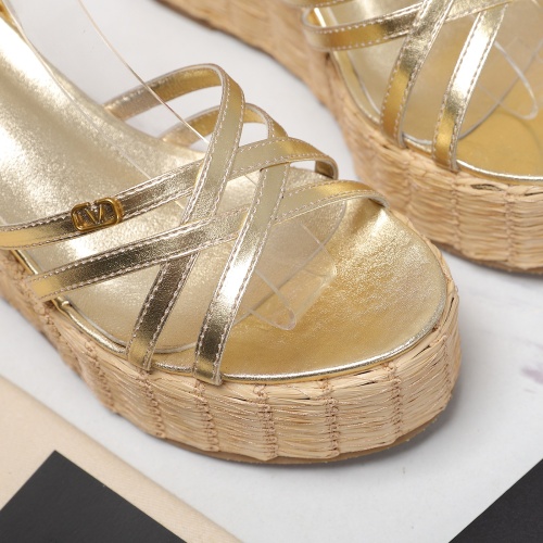 Replica Valentino Sandal For Women #1225372 $112.00 USD for Wholesale