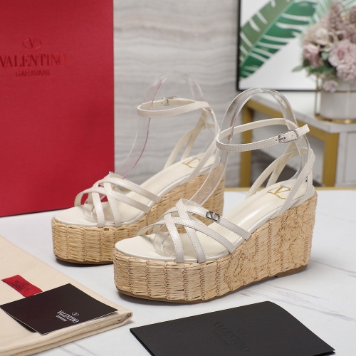 Replica Valentino Sandal For Women #1225373, $112.00 USD, [ITEM#1225373], Replica Valentino Sandal outlet from China