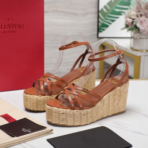 Replica Valentino Sandal For Women #1225376, $112.00 USD, [ITEM#1225376], Replica Valentino Sandal outlet from China