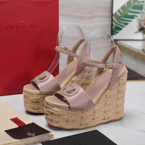 Replica Valentino Sandal For Women #1225380, $128.00 USD, [ITEM#1225380], Replica Valentino Sandal outlet from China