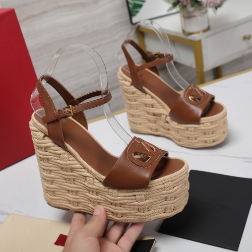 Replica Valentino Sandal For Women #1225381 $128.00 USD for Wholesale