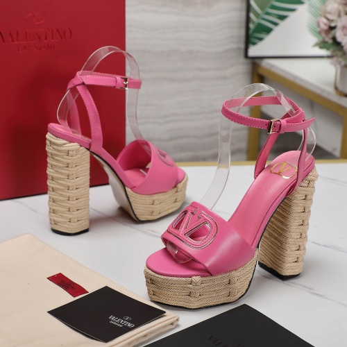 Replica Valentino Sandal For Women #1225386 $118.00 USD for Wholesale